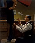 Jack Vettriano The Devoted Dressmaker painting